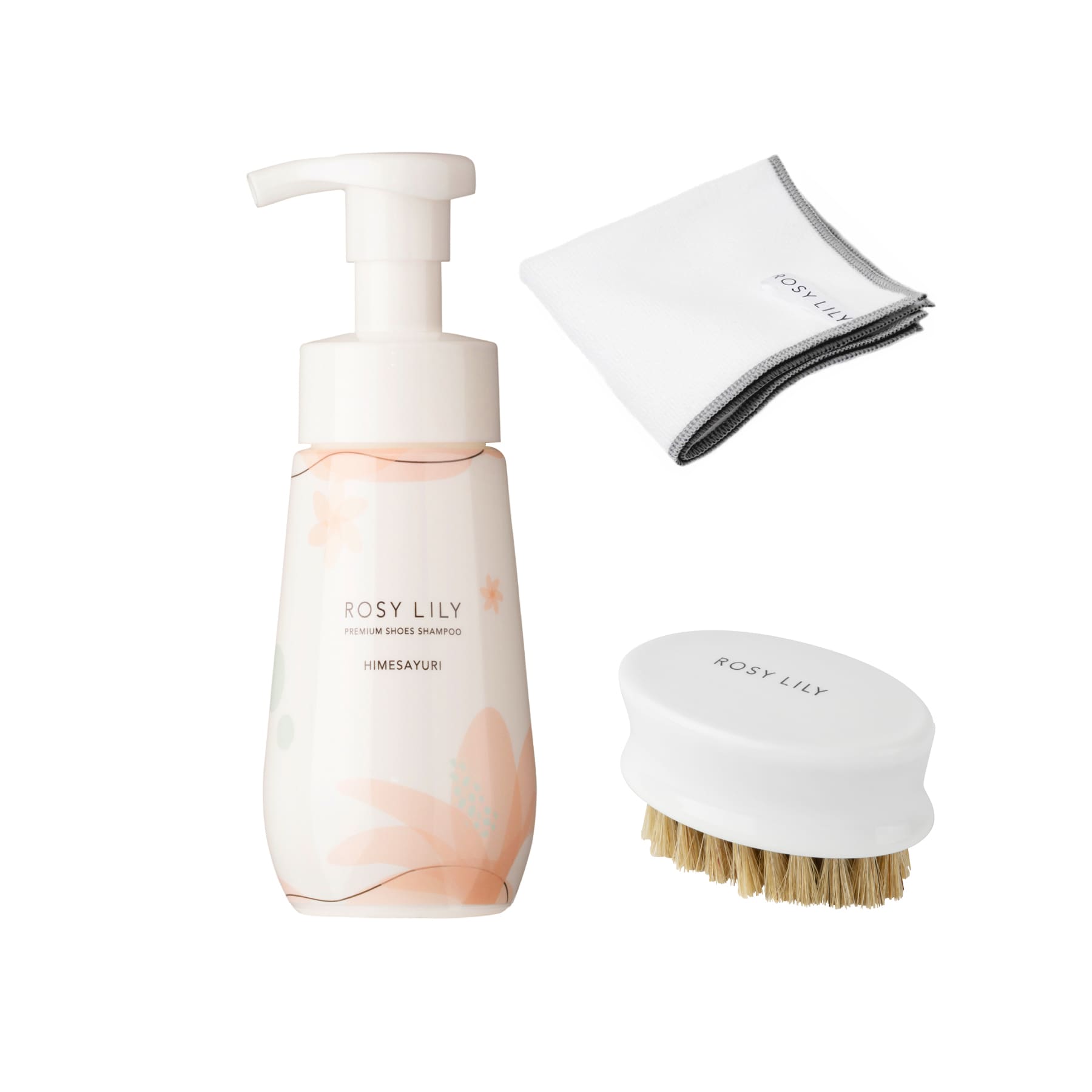 ROSY LILY Shampoo Brush Set